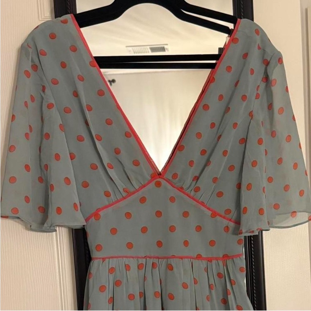 Polka Dot V-Neck Romper